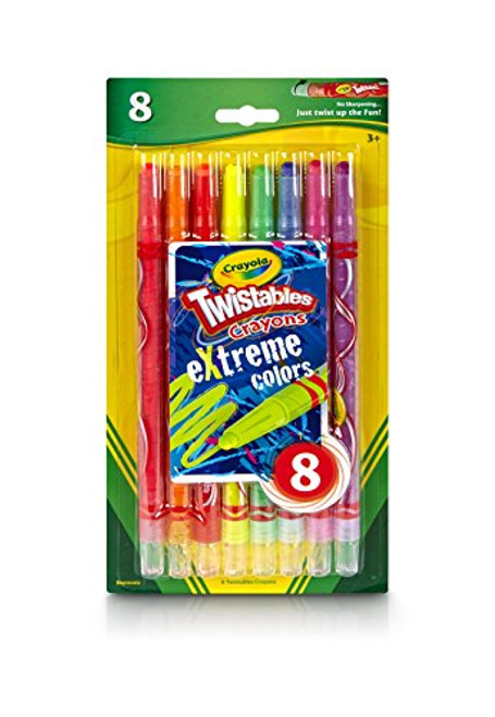 Crayola Twistables Extreme Color Crayons 8-pk