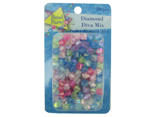 Diamond diva mix pack of 280 beads - Case of 120