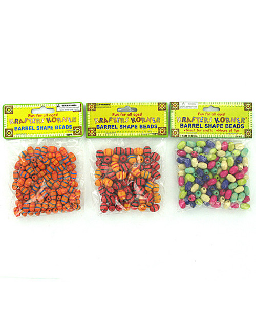 Crafting beads -assorted styles - Case of 24