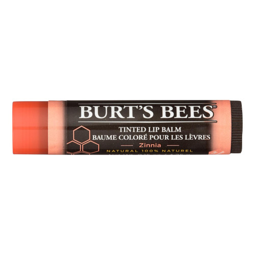 Burts Bees - Lip Balm - Tint - Zinnia - Case of 2 - .15 oz