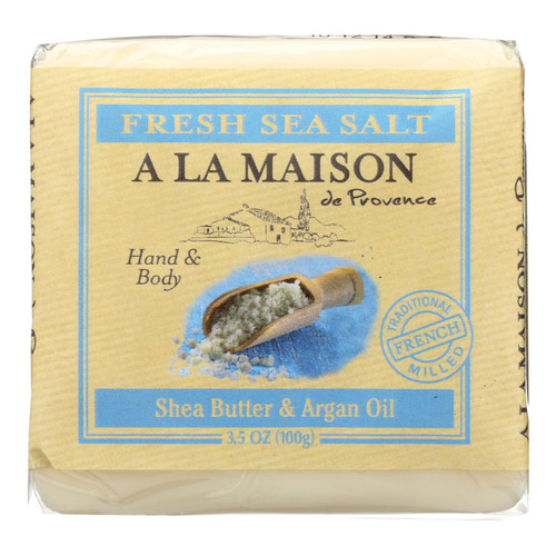 A La Maison - Bar Soap - Fresh Sea Salt - Case Of 6 - 3.5 Oz
