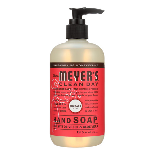 Mrs. Meyer's Clean Day - Liquid Hand Soap - Rhubarb - 12.5 fl oz