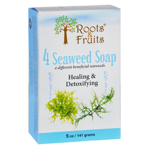 Roots and Fruits Bar Soap - 4 Seaweed - 5 oz