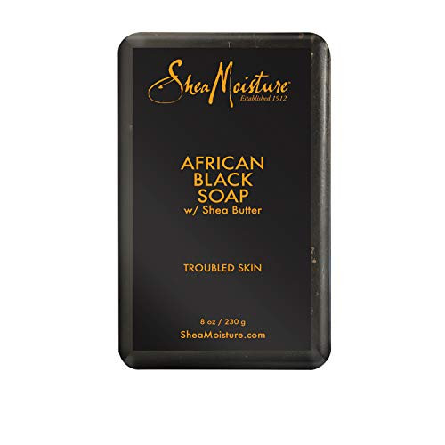 Shea Moisture Bar Soap African Black Soap 8 oz