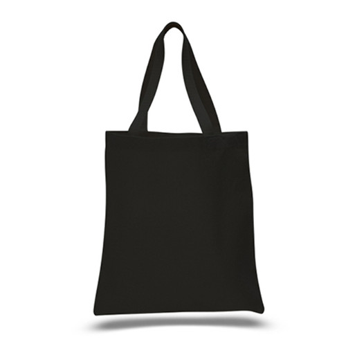 12 Ounce Tote Bag - Black