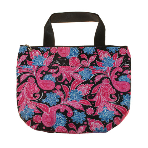 Insulated Paisley Lunch Tote