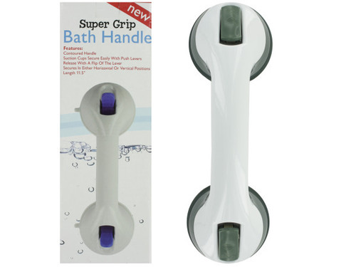 Suction Mount Super Grip Bath Handle - Case of 8