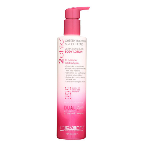 Giovanni Hair Care Products 2Chic - Lotion - Cherry Blossom - Rose - 8.5 fl oz