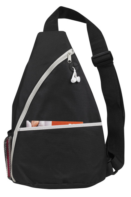 17" Classic Sling Backpack - Black