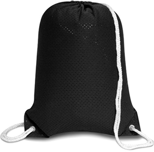 17" Basic Drawstring Backpack - Jersey Mesh