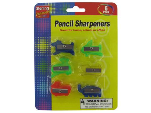 Animal Shaped Pencil Sharpeners