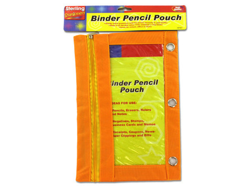Binder Pencil Pouch 12ct