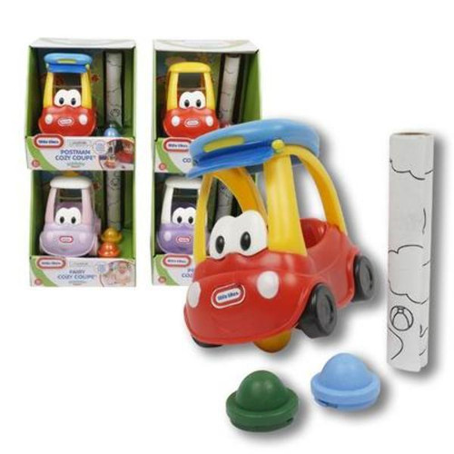 Little Tikes Cozy Coupe Toy Car with Crayons