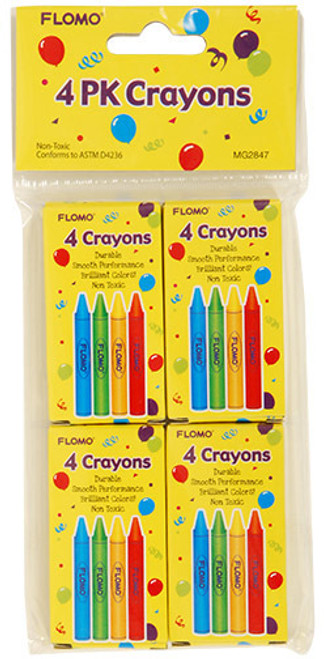 Mini Crayons (4 packs)