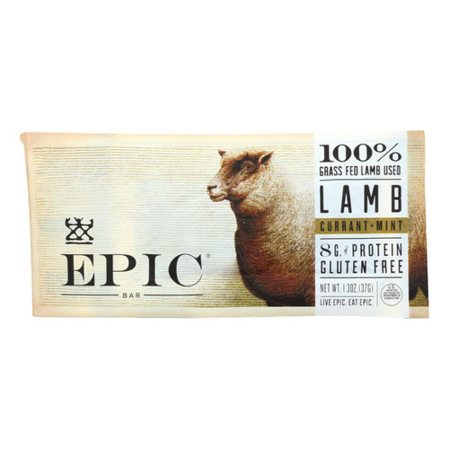 Epic - Bar - Lamb - Currant Mint - Case of 12 - 1.3 oz