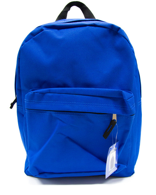 15" Basic Backpack - Blue