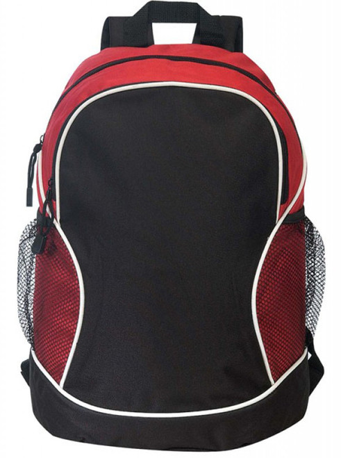11" Classic Poly Backpack - Red/Black