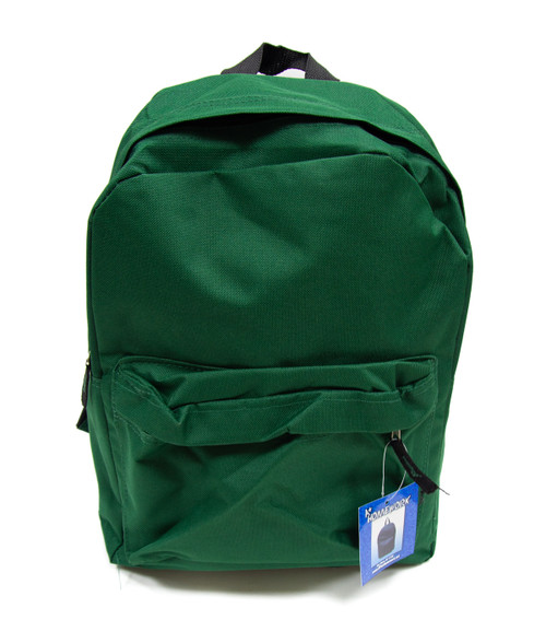 15" Basic Backpack - Green