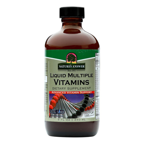 Nature's Answer - Liquid Multiple Vitamins - 8 fl oz