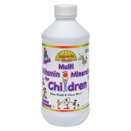Dynamic Health Liquid Multi Vitamin with Minerals for Children - 8 fl oz
