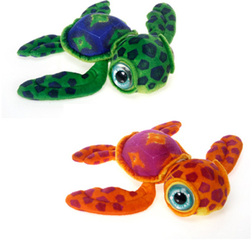 11.5" Big Eye Turtle Plush Toy - Assorted Colors