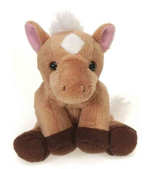 5" Lil' Buddies Sitting Horse Plush Toy