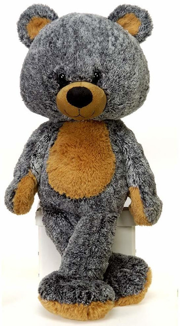 16" Fuzzy Folk Brice Black Bear Plush Toy