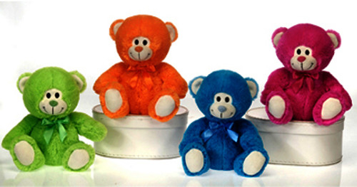 9.5" Bear Plush Toy - Assorted Colors