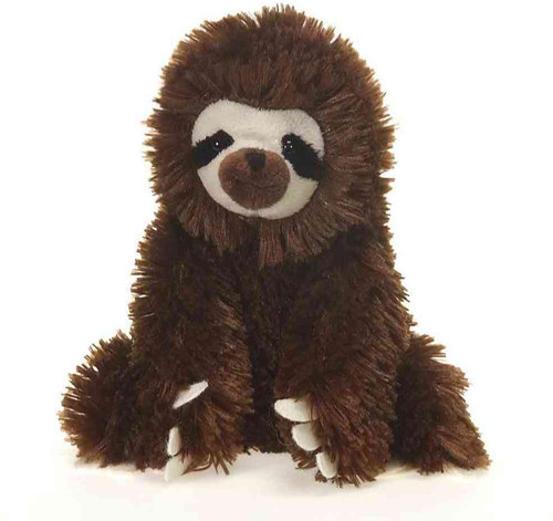 7" Lil' Buddies Sitting Sloth Plush Toy