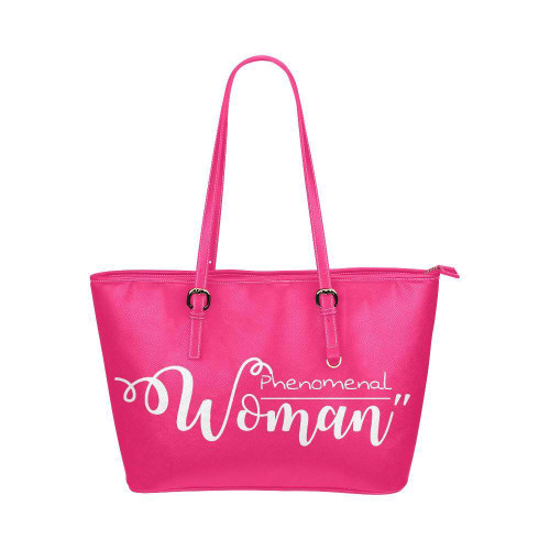 Phenomenal Woman Pink Tote Bag