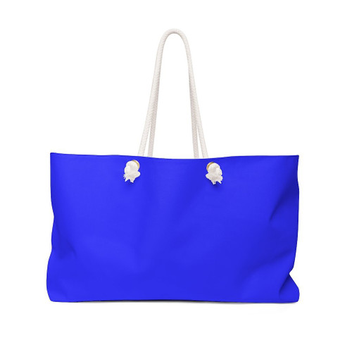 Royal Blue Weekender Tote Bag