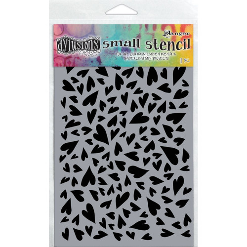 Ranger Dyan Reaveley Dylusions Stencils Hearts Small