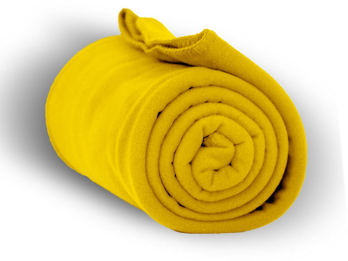 Premium Fleece Blanket 50" x 60" - Taxi Yellow