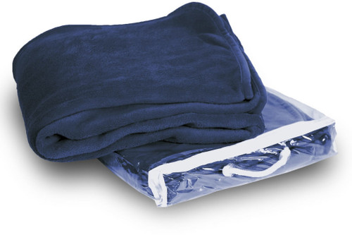 Micro-Plush Fleece Blanket - Navy