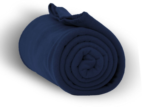 Premium Fleece Blanket 50" x 60" - Navy