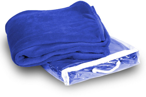 Micro-Plush Fleece Blanket - Royal Blue