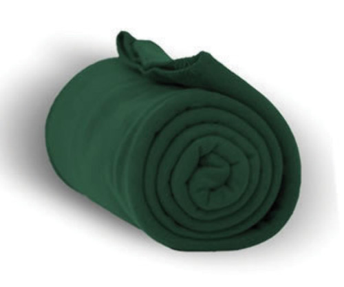 Heavy Weight Fleece Blanket Throw - 50" x 60"-Forest