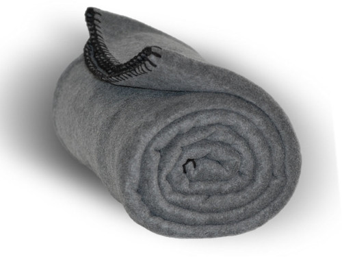 Premium Fleece Blanket 50" x 60" - Charcoal