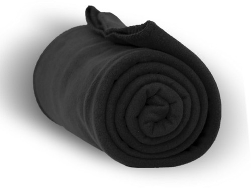 Premium Fleece Blanket 50" x 60" - Black