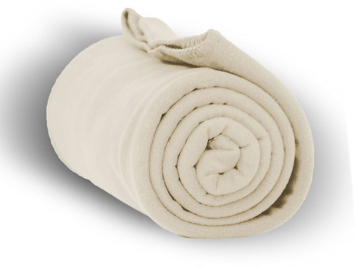 Premium Fleece Blanket 50" x 60" - Cream