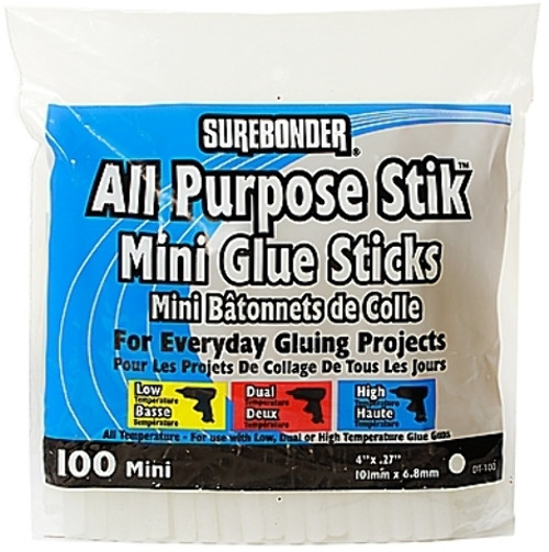 Surebonder All Purpose Mini Glue Sticks