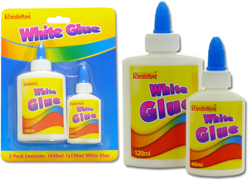 Glue White 2 PC 120 ml /40 ml