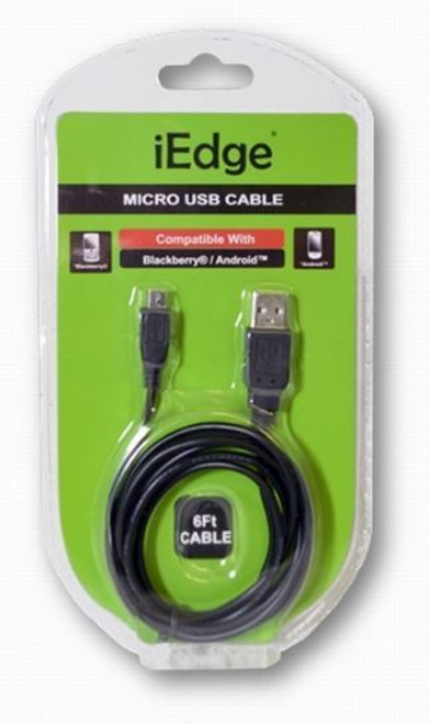 Bulk ct (12) 6FT Android (Micro USB) Cable