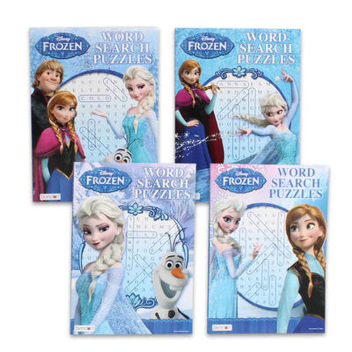 Disney's Frozen Word Search Puzzle Book