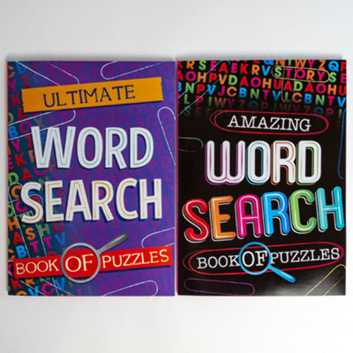 Bulk ct (24) Word Search Book of Puzzles - Assorted Vloumes