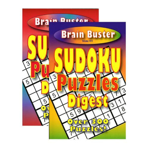 Bulk ct (48) Brain Buster Sudoku Puzzle Books
