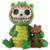 Furrybones Chompsy Skeleton in Green Crocodile Costume