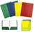 Paper Portfolio Folder with Prongs - Assorted Colors