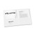 Embossed Paper 2 Pocket Folder Card Holder - White - 8.5" x 11"