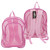 Mesh Large 16" Pink Backpack